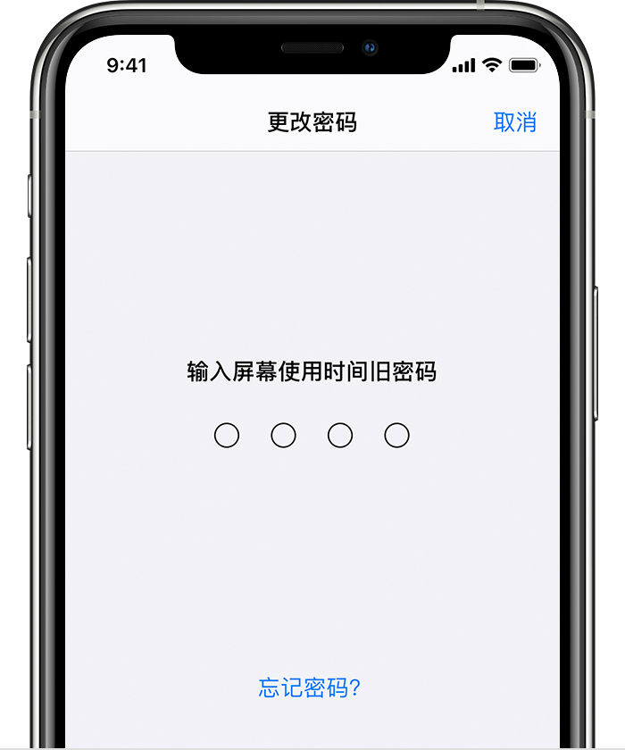 新华苹果手机维修分享iOS 14 忘记屏幕使用时间密码怎么办 